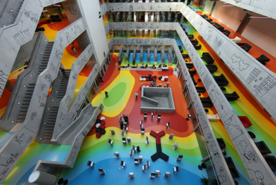 Оборудование для библиотек, библиотечное оборудование,&nbsp; мобильные системы хранения фондов, стеллажи архивные, система хранения для библиотек, Пражский университет.